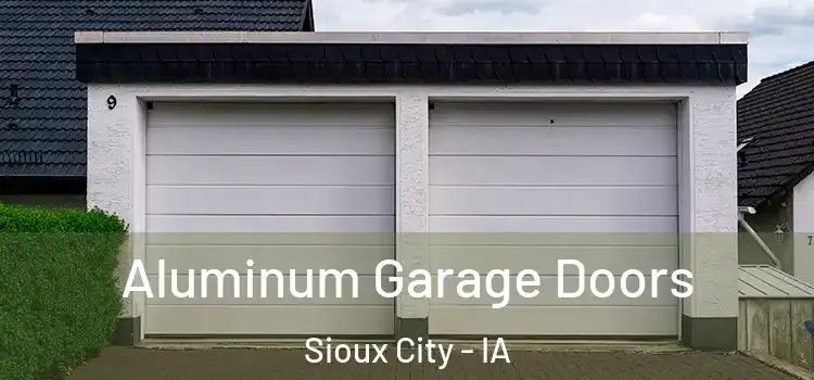  Aluminum Garage Doors Sioux City - IA