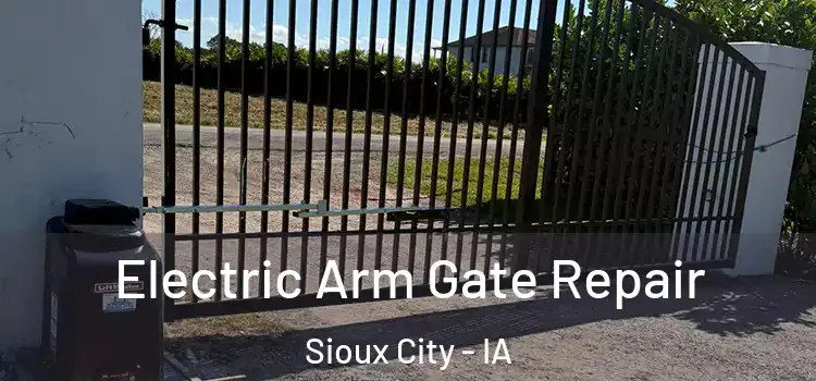 Electric Arm Gate Repair Sioux City - IA
