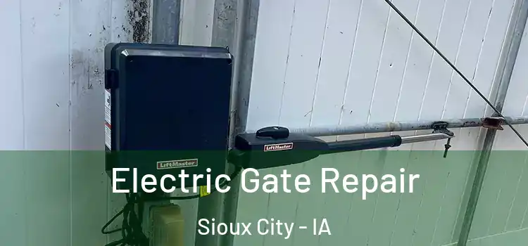  Electric Gate Repair Sioux City - IA