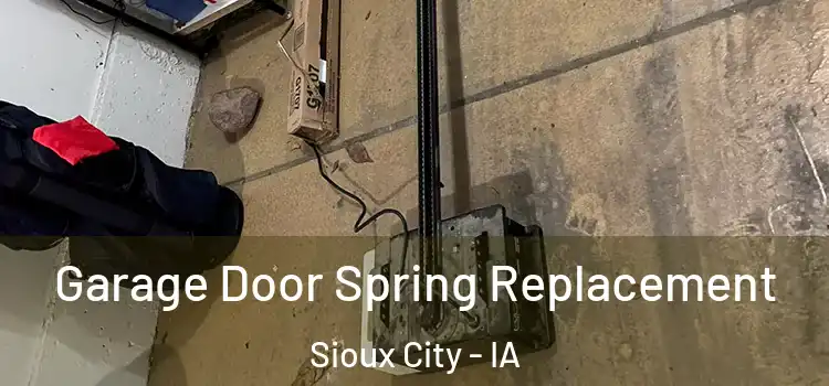  Garage Door Spring Replacement Sioux City - IA