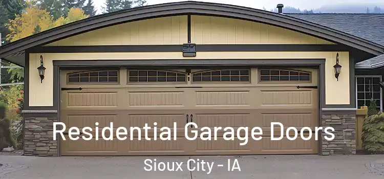  Residential Garage Doors Sioux City - IA