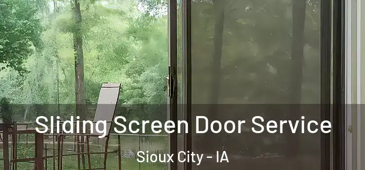  Sliding Screen Door Service Sioux City - IA