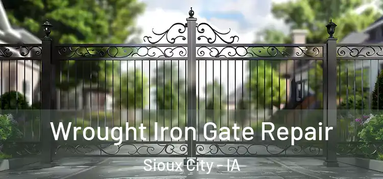 Wrought Iron Gate Repair Sioux City - IA